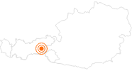 Ausflugsziel Almflieger am Gerlosstein im Zillertal: Position auf der Karte