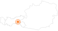 Ausflugsziel Adlerbühne Ahorn bei Mayrhofen im Zillertal: Position auf der Karte