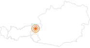 Ausflugsziel Timoks Wilde Welt in Fieberbrunn im Pillerseetal: Position auf der Karte