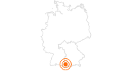 Ausflugsziel Residenz Kempten im Allgäu: Position auf der Karte