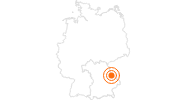 Ausflugsziel Rodelbahn am Voithenberg Bayerischer Wald: Position auf der Karte