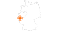 Ausflugsziel Flying-Fox-Park im Seepark Zülpich in der Eifel & Aachen: Position auf der Karte