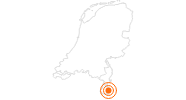Ausflugsziel GaiaZOO Kerkrade in Süd-Limburg: Position auf der Karte
