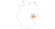 Ausflugsziel Roter Turm Chemnitz im Erzgebirge: Position auf der Karte