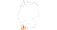 Ausflugsziel Schwarzwaldhaus der Sinne in Grafenhausen im Schwarzwald: Position auf der Karte