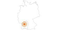 Ausflugsziel Schmuckmuseum Pforzheim im Schwarzwald: Position auf der Karte
