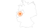 Ausflugsziel Dechenhöhle in Iserlohn im Sauerland: Position auf der Karte