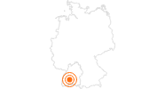 Ausflugsziel Weihnachtsmarkt Rottweil im Schwarzwald: Position auf der Karte