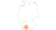 Ausflugsziel Federseemuseum in Bad Buchau in Oberschwaben: Position auf der Karte