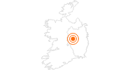 Ausflugsziel Tullamore D.E.W. Destillerie Besuchererlebnis in Offaly: Position auf der Karte