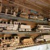 Auch Modelle des Holzspielzeugs Matador kann man im 1. Tiroler Holzmuseum begutachten.