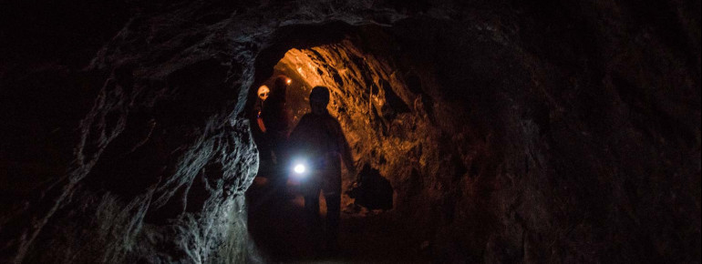 Stollenführung Silberbergwerk
