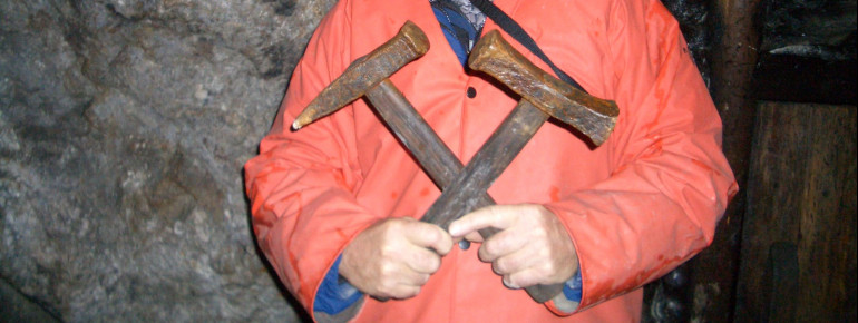 Die früheren Arbeiten der Knappen hautnah erleben