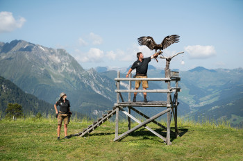 Die Adlerbühne befindet sich auf über 2000 Meter Höhe.
