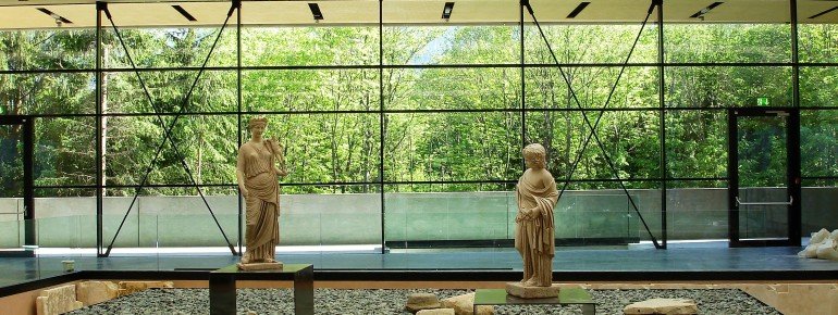 Im Museum werden Funde aus Aguntum gezeigt