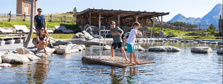 Der Ahornsee bietet Spaß für jedermann.