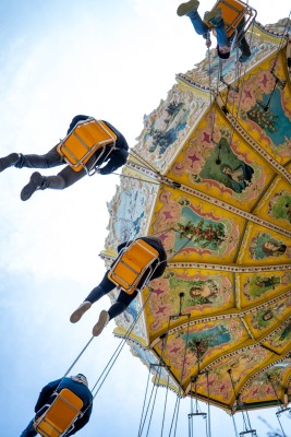 Der Wellenflieger erfreut auch die ältere Generation. Nostalgie pur!