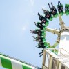 Mit 33 m Höhe ist der High Fly die größte Überkopf-Schaukel in einem deutschen Freizeitpark