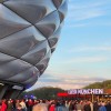 Im Jahr 2005 wurde der Bau der Allianz Arena fertiggestellt.
