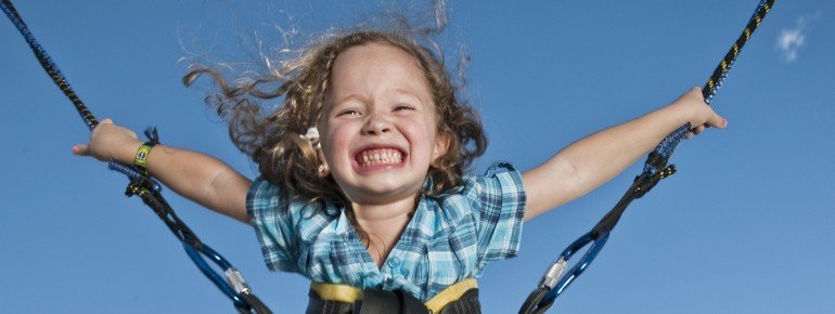 An der Talstation befindet sich Albins Spielepark.