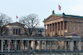 Die Alte Nationalgalerie entstand 1876 als drittes Museum auf der Berliner Museumsinsel.
