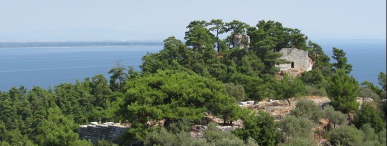 Blick auf die Akropolis-Zitadelle