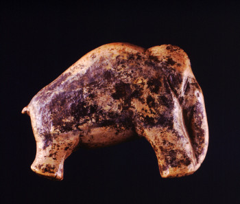 Das Mammut aus dem Vogelherd ist 40.000 Jahre alt.