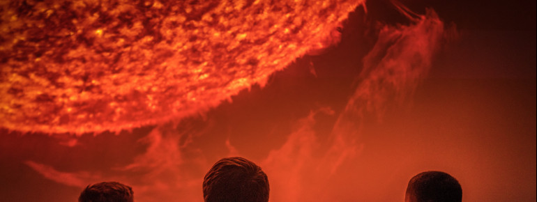 Die Ausstellung Deep Space 8K bietet Bildwelten in 8K-Auflösung.