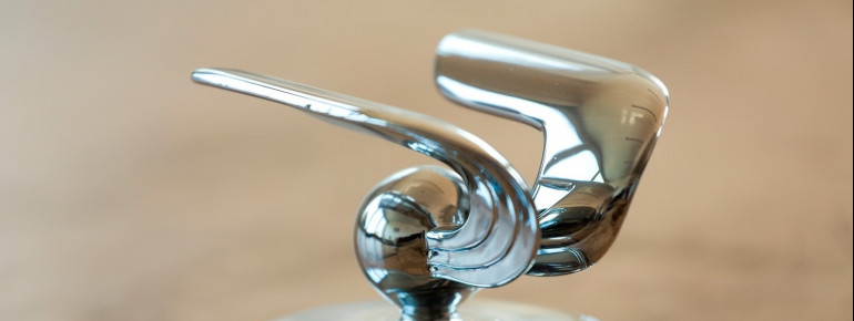 Symbol einer Luxusmarke: Die Kühlerfigur zierte die Wagen von Horch