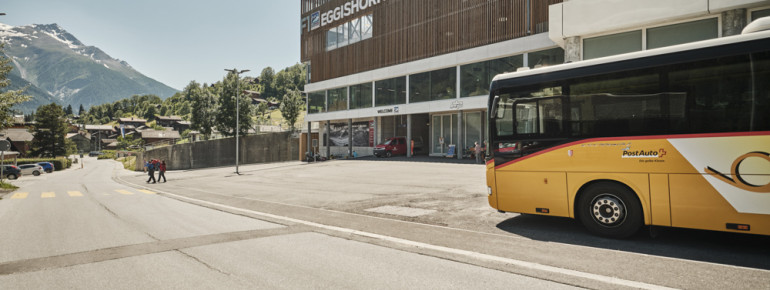 ÖV-Hub in Fiesch