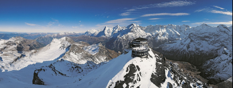 Das Schilthorn - eine Filmkulisse auf 2.970 Metern.
