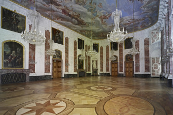 Der Rittersaal gilt als Herzstück der Residenz.