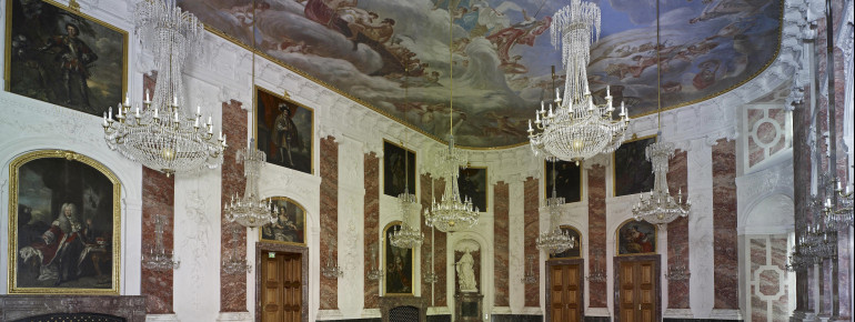 Der Rittersaal gilt als Herzstück der Residenz.