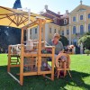 Bei den Leinentagen wird das Barockschloss zur Bühne für altes Handwerk, moderne Designs und kulinarische Genüsse.