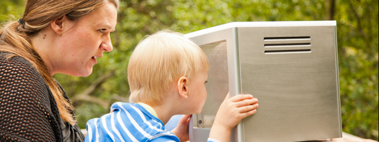 Für Groß und Klein gibt es hier viel zu entdecken.