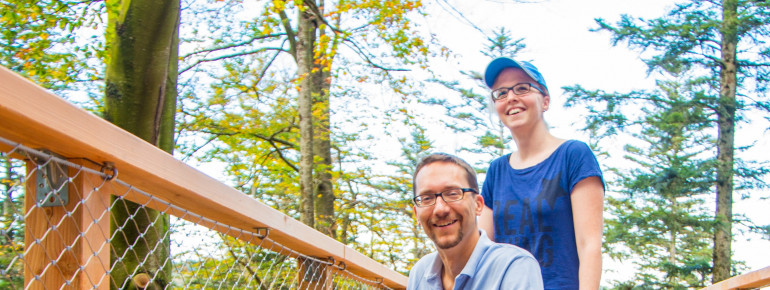 Der Baumwipfelpfad Schwarzwald ist durchgängig barrierefrei.