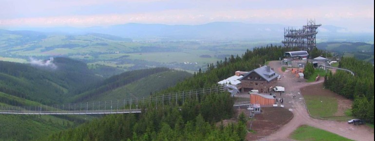 Der Turm des Sky Walks ist 55 Meter hoch und bietet eine traumhafte Aussicht.