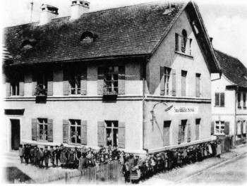Die jüdische Schule in Ichenhausen Foto, vor 1906