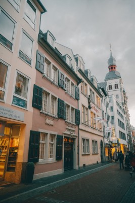 Das Beethoven Haus in Bonn liegt mitten in der Innenstadt.