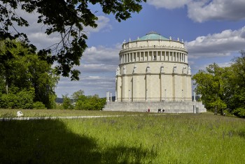 Außenansicht der Befreiungshalle in Kelheim.