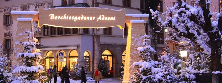 Eingang zum Berchtesgadener Advent