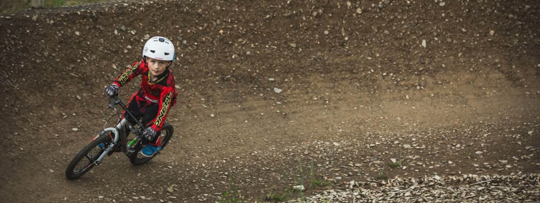Die leicht markierten Strecken sind ideal zum Erlernen der Fahrtechnik.