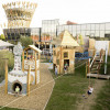 Der Erlebnisspielplatz im Kinderbereich "Hamsterhausen" bietet auf 1000 m² Platz zum Austoben.
