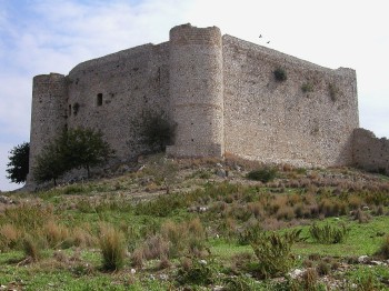 Der innere Teil der Burg
