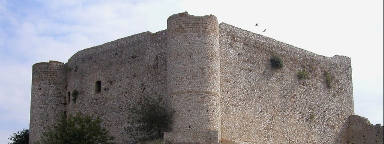 Der innere Teil der Burg