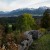 Von der Aussichtsplattform der Burgruine Eisenberg eröffnet sich ein weiter Blick über Zell, Pfronten und die Allgäuer Bergwelt.