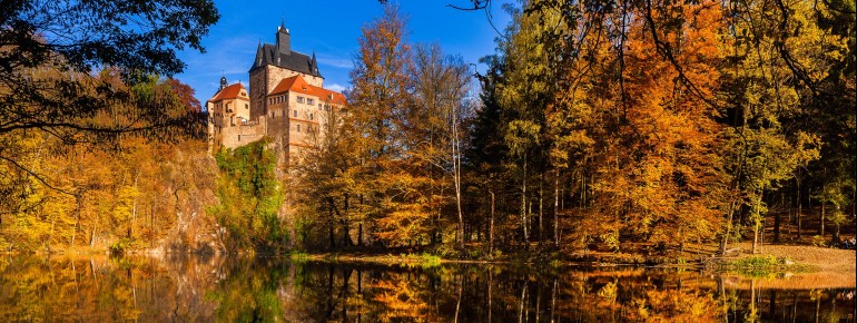Seit 1949 ist Burg Kriebstein wieder als Museum für die Öffentlichkeit zugänglich.
