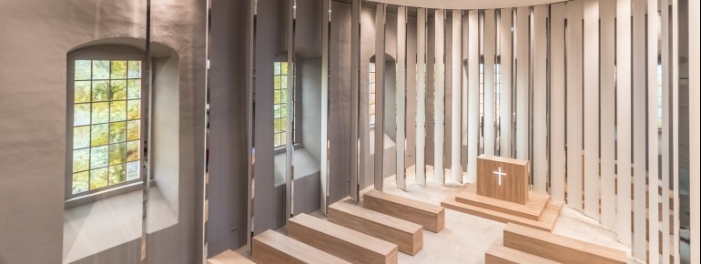 Die Porzellankirche ist ein Highlight in den Porzellanwelten.