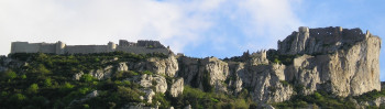 Die Nord Ansicht der Burg
