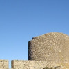 Einer der alten Türme der Burg